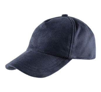 casquette cuir velours Classic Baseball Suedine